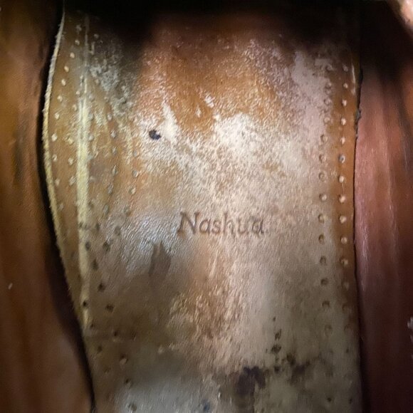 Allen Edmonds Mens Loafers Size 8D Tassel Brown Nashua Leather - Picture 9 of 15